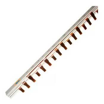 Шина соединительная PIN 3-фазная 63А (1м) Энергия, 5 шт - Электрика, НВА - Щитки и аксессуары для монтажа - Шины нулевые - . Магазин оборудования для автономного и резервного электропитания Ekosolar.ru в Петропавловске-камчатском