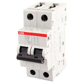 Автоматический выключатель ABB S202 2P 40А (С) 6kA - Электрика, НВА - Модульное оборудование - Автоматические выключатели - . Магазин оборудования для автономного и резервного электропитания Ekosolar.ru в Петропавловске-камчатском