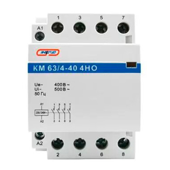 Модульный контактор КМ63/4P 40A 4НО Энергия - Электрика, НВА - Коммутационное оборудование - Контакторы - . Магазин оборудования для автономного и резервного электропитания Ekosolar.ru в Петропавловске-камчатском