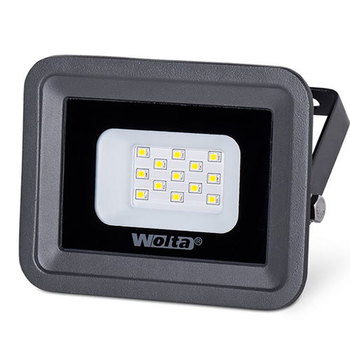 Светодиодный прожектор WOLTA WFL-10W/06W серый 5500K 10Вт SMD IP65 850Лм - Светильники - Прожекторы - . Магазин оборудования для автономного и резервного электропитания Ekosolar.ru в Петропавловске-камчатском