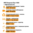 ИБП для котла Энергия Про 1000 + Аккумулятор Grid 55 Ah 12 v (700Вт - 43мин) - ИБП и АКБ - ИБП для котлов - . Магазин оборудования для автономного и резервного электропитания Ekosolar.ru в Петропавловске-камчатском