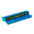 Шина TS-0609H 12 way в синем корпусе Энергия, 10 шт - Электрика, НВА - Щитки и аксессуары для монтажа - Шины нулевые - . Магазин оборудования для автономного и резервного электропитания Ekosolar.ru в Петропавловске-камчатском