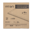 Панель ультратонкая светодиодная LightPhenomenON LT-UTP-01-IP40-40W-4000К - Светильники - Для общественных зданий - . Магазин оборудования для автономного и резервного электропитания Ekosolar.ru в Петропавловске-камчатском