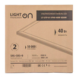 Панель ультратонкая светодиодная LightPhenomenON LT-UTP-02-IP40-40W-6500К LED - Светильники - Для общественных зданий - . Магазин оборудования для автономного и резервного электропитания Ekosolar.ru в Петропавловске-камчатском